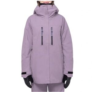 6 8 6 • Women's Purple Hooded Ski Jacket